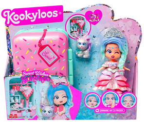 KOOKYLOOS Sweet Wishes Suitcase  Walizka z akcesoriami figurka z kotkiem