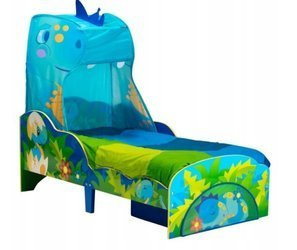 Dinozaury Dinozaur T-rex Łóżko Łóżeczko Baldachim