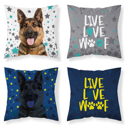 WILCZUR WILK PIES  PODUSZKA ŚWIECĄCA JASIEK WKŁAD