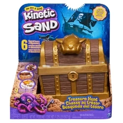 KINETIC SAND PIASEK KINETYCZNY ZESTAW UKRYTY SKARB AKCESORIA