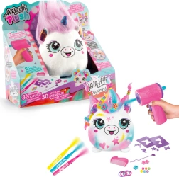 AIRBRUSH PLUSH POKOLORUJ PLUSZAKA ZESTAW FRYZURY JEDNOROŻEC KSIĘŻNICZKA 