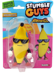STUMBLE GUYS MONSTER FLEX ROZCIĄGLIWE GUMOWE FIGURKI BANANA GUY