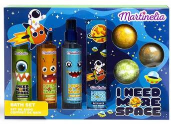 MARTINELIA KOSMOS DUŻY ZESTAW KOSMETYKI DO KĄPIELI DLA DZIECI KULE ŻEL 