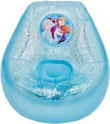 KRAINA LODU 2 ELSA Fotelik Fotel Pufa Siedzisko Brokatowe