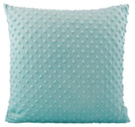 Poduszka Jasiek  MINKY Miętowa 40X40 + Wkład 