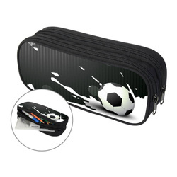 PIŁKA FOOTBALL PIÓRNIK DWUKOMOROWY KOSMETYCZKA