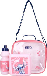 LILO I STICH TORBA NA LUNCH ZESTAW BIDON ŚNIADANIÓWKA LUNCH BOX 3W1