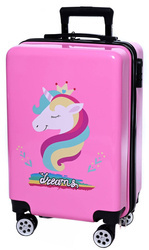 JEDNOROŻEC UNICORN WALIZKA DZIECI PODRÓŻNA BAGAŻ