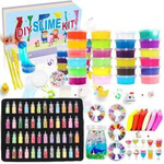 WIELKI ZESTAW DO ROBIENIA SLIME GLUTÓW XXXL MASA PLASTYCZNA DIY