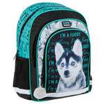 HUSKY PIES PIESEK PLECAK SZKOLNY TORNISTER A4