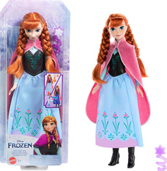 DISNEY KRAINA LODU LALKA ANNA w magicznej sukience zmieniającej kolor