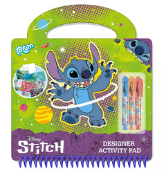 TOTUM Zestaw kreatywny do rysowania Disney Stitch Stich szablony naklejki