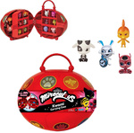 MIRACULOUS BIEDRONKA I CZARNY KOT KWAMI FIGURKA NIESPODZIANKA BOX