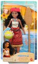 Disney Vaiana 2 ŚPIEWAJĄCA LALKA 27cm Singing Adventure VAIANA  Akcesoria 
