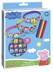 ŚWINKA PEPPA STWÓRZ WŁASNE BRANSOLETKI z charmsami