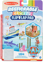 ZATOKA PRZYGÓD- Zestaw naklejek Psi Patrol - Melissa & Doug