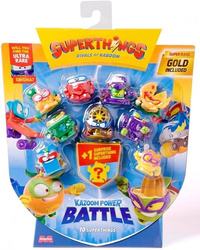 SUPERTHINGS KAZOOM POWER BATTLE TEN PACK ZESTAW 10 FIGUREK BLISTER 3+