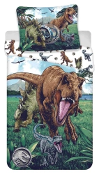 JURASSIC WORLD DINOZAURY DINOZAUR POŚCIEL 140X200 BAWEŁNA 100%
