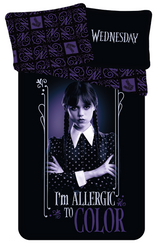 WEDNESDAY Wensday Addams POŚCIEL KOMPLET DZIECIĘCA MŁODZIEŻOWA 140X200