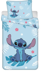 LILO I STITCH STICZ POŚCIEL 140X200 BAWEŁNA DLA DZIECI DWUSTRONNA