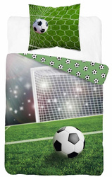 PIŁKA NOŻNA FOOTBALL W PIŁKI PIŁKARSKA POŚCIEL 140X200 DZIECI MŁODZIEŻY