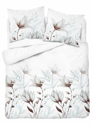 POŚCIEL 100% BAWEŁNA 160cm x 200 Miętowe Kwiaty Polne