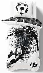 Pościel Piłka 160x200 Football Dynamiczny Styl dla Fanów Piłki