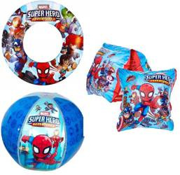 SPIDERMAN MARVEL RĘKAWKI MOTYLKI PIŁKA KOŁO BASEN