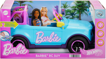 BARBIE AUTO HOT WHEELS RC SUV Pojazd zdalnie sterowany JEEP 1:12 HTP53