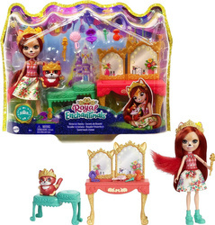 Lalka Enchantimals Royals Toaletka Felicity Fox