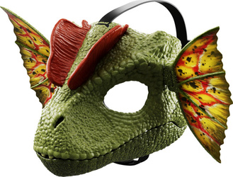 JURASSIC WORLD MASKA DINOZAURA Dilophosaurus interaktywna z dźwiękiem