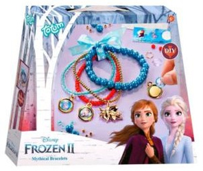 Totum zestaw kreatywny do robienia bransoletek Kraina Lodu dla dziewczynki