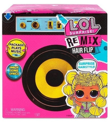 Zestaw LOL Surprise Remix Hair Flip Laleczka z Akcesoriami do zabawy MGA