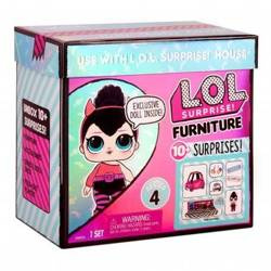 LOL SURPRISE ZESTAW MEBELKI LALKA B.B. AUTO SHOP