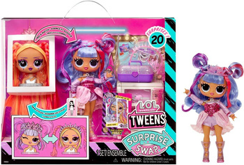 LALKA LOL SURPRISE TWEENS SWAP BAILEY WYMIENNA GŁOWA AKCESORIA