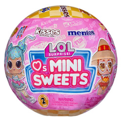 LOL SUPRISE MINI SWEETS SŁODYCZE MINILALKI ZESTAW KULA 7 NIESPODZIANEK