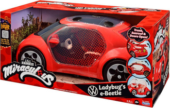MIRACULUM BIEDRONKA I CZARNY KOT Volkswagen E-Beetle Pojazd Auto Samochód