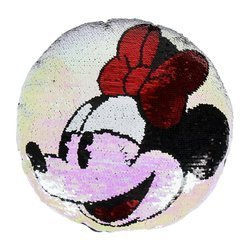 MYSZKA MIKI MINNIE PODUSZKA DWUSTRONNA CEKINY 