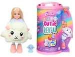 BARBIE CHELSEA CUTIE REVEAL LALKA OWIECZKA PRZEBRANIE 6 NIESPODZIANEK TUBA