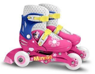 MYSZKA MINNIE ROLKI WROTKI 2W1 REGUL 27-30 DZIECKA