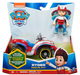 PSI PATROL RYDER QUAD ATV POJAZD RATUNKOWY RUCHOMA FIGURKA ZESTAW ECO