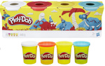 PLAY-DOH 4 X Ciastolina Masa plastyczna Tuby 4-pak HASBRO DINOZAURY
