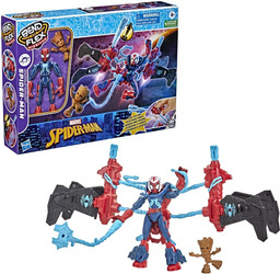 BEN AND FLEX MISSION SPIDERMAN FIGURKA + GROOT