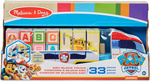 Ciężarówka Melissa & Doug ABC Block Truck Psi Patrol Literki
