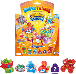 SUPER THINGS ZINGS SERIA 9 THINGS 4 FIGURKI 2 JETY