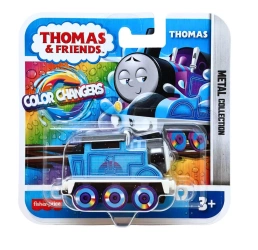 LOKOMOTYWA Wagonik THOMAS Neon Zmienia Kolor COLOUR CHANGERS Metalowa HTN50