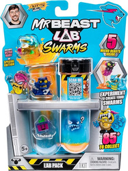 Mr. Beast MrBeast Lab Swarms Figurka 5-Pack Rój Figurki Próbówki Atomic