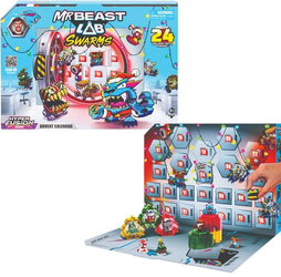 KALENDARZ ADWENTOWY MRBEAST MR BEAST LAB SWARMS FIGURKI