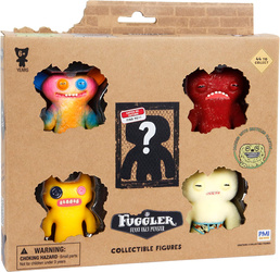 Fuggler Zestawie 4 Figurki + 1 Ukryta Niespodzianka Kolekcjonerskie Figurki