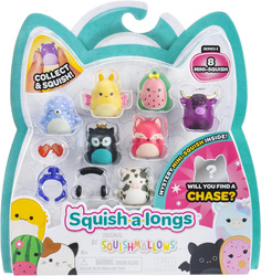 SQUISHMALLOWS figurki SQUISH A LONGS zestaw MiniSquish seria 2 Byk Foka